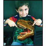 12" Dinosaur Print School Bag Kids Backpack for Boys Girls Kindergarten