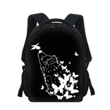12" Hedgehog Printed Kids Backpack for School