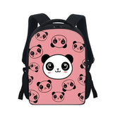 Casual Kindergarten Panda Print School Bag