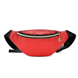 12PCS Waist Pack Solid Fanny Pack Money Phone Pouch Belly Bag