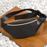12PCS Waist Pack Solid Fanny Pack Money Phone Pouch Belly Bag