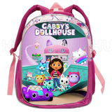 Gabby's Doll House 12inch Backpack School Bags For Girls Kids