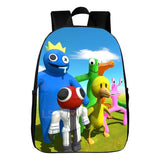 12inch Kids Rainbow Backpack Printed School Bags