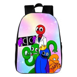 12inch Kids Rainbow Backpack Printed School Bags