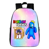 12inch Kids Rainbow Backpack Printed School Bags