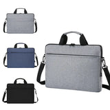 13 14 15 Inch Laptop Bag Portable Cover Sleeve Solid Laptop Shoulder Bag