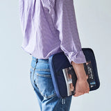 13.3Inch Handheld Document Bag Briefcases Business Storage Organizer Case