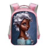 13 Inch Afro Girls Backpack School Bags Cartoon Girls Daypack