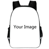 13 Inch Children Cartoon Backpack Boys Girls SchoolBag For Kindergarten