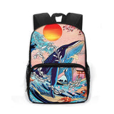 13 Inch See Animal Children School Bags Dolphin Octopus Sea Turtle