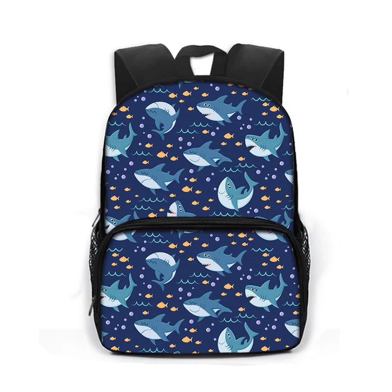 13 Inch See Animal Children School Bags Dolphin Octopus Sea Turtle