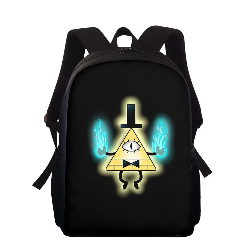 13" Gravity Falls Backpack Cartoon Schoolbag Boys Girls Children School Bag