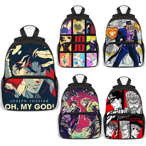 13" JoJo's Bizarre Adventure Jotaro Backpack