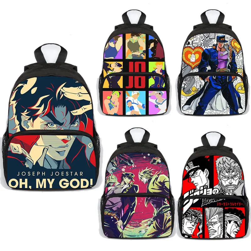 13" JoJo's Bizarre Adventure Jotaro Backpack