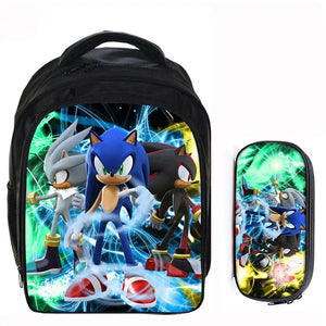 13 Inch Cartoon Kids Backpack School Bags for Boys Girls Mochila Infantil Pencil