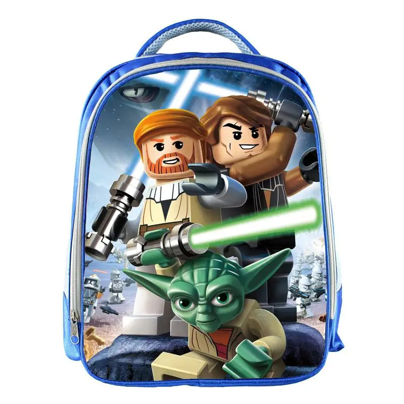 13 Inch Superhero Kids School Backpack Boys Book Bag Kindergarten Backpack