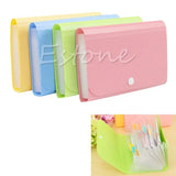 13 Pocket Accordion File Organizer A6 Mini Expandable File Folder Organizer