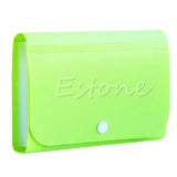13 Pocket Accordion File Organizer A6 Mini Expandable File Folder Organizer