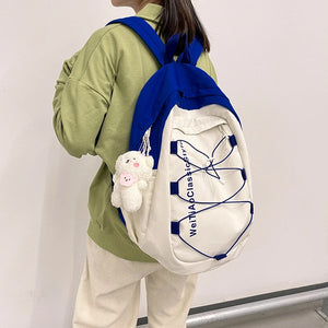 13 Yrs Girl Backpack Women Drawstring Schoolbag Travel School Laptop Backpacks