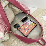 13 Yrs Girl Backpack Women Drawstring Schoolbag Travel School Laptop Backpacks