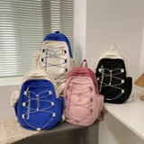 13 Yrs Girl Backpack Women Drawstring Schoolbag Travel School Laptop Backpacks
