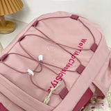 13 Yrs Girl Backpack Women Drawstring Schoolbag Travel School Laptop Backpacks