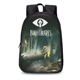 13in Little Nightmares School Bag For Boys Girls Games Mochila