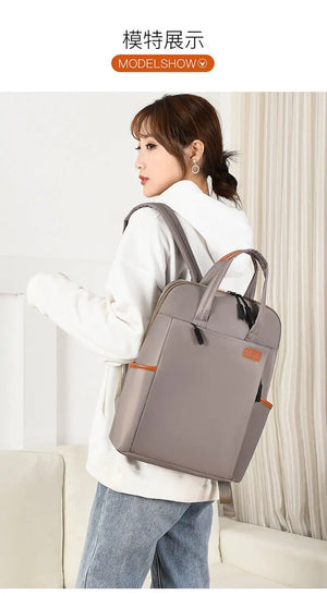 14.5 Inch Laptop Backpack for Teen Girls, Waterproof School Bag, Commuter Bag