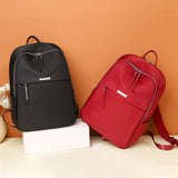 14" Women's Laptop Backpack Large Capacity Schoolbag Travel Bag