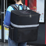 15/35L Large Thermal Food Bag Cooler Bag Fresh Keeping Backpack Insulated Bag