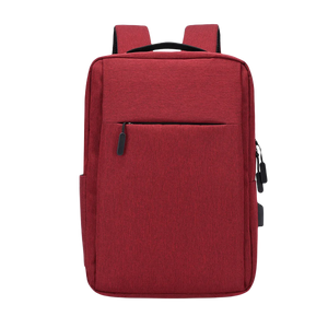 15.5 Inch Laptop Backpack Large Capacity with Charging Hole - Red