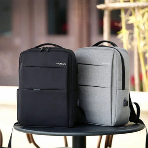 15.6 Inch Laptop Backpack,Waterproof School Bag with Charging Interface