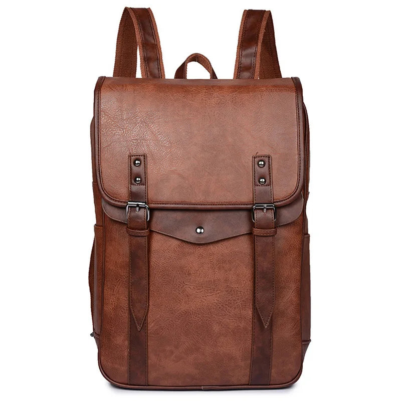 15.6 Inch Waterproof Vintage Laptop Bag for Men