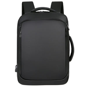 15.6in Laptop Backpack for Men Waterproof Business Mochila with USB Charging