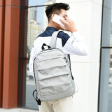 15 Inch Laptop Backpack USB Charging Anti Theft Backpack Waterproof School Bag