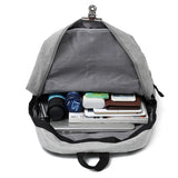 15 Inch Laptop Backpack USB Charging Anti Theft Backpack Waterproof School Bag