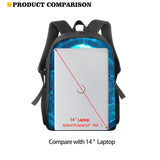 15 Inch Constellations Printing Backpack for Teenagers