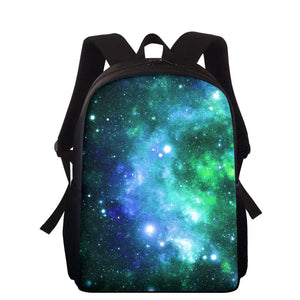Kids Backpack for Teens Boys Girls, Galaxy Print School Travel Bagpack