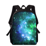 Kids Backpack for Teens Boys Girls, Galaxy Print School Travel Bagpack