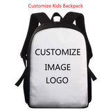 Kids School Bags For Boys Girls Back Pack T-Rex Dinosaur Print Backpack