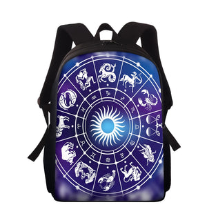 15Inch Constellation Printing School Bags for Kids