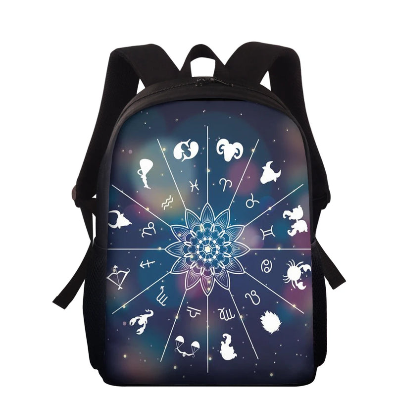 15Inch Constellation Printing School Bags for Kids
