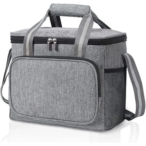 15L Waterproof Thermal Lunch Box Bag Handbag for Travel Portable Cooler Insulate