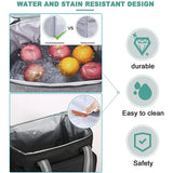15L Waterproof Thermal Lunch Box Bag Handbag for Travel Portable Cooler Insulate