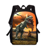 16 Inch Children Dinosaur Schoolbags Boys Shoulder Backpack Bags