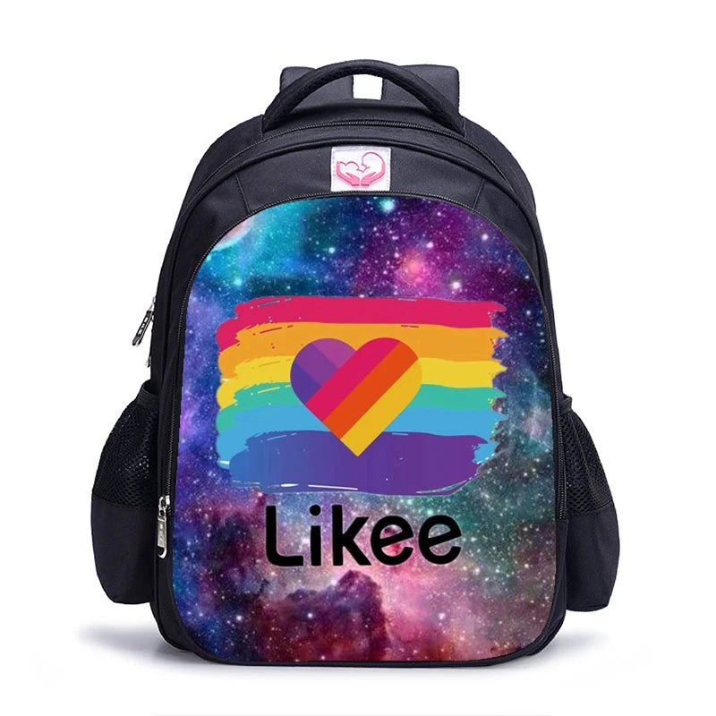16 Inch Children School Bags Orthopedic Backpack Kids School Boys Girls Catoon B