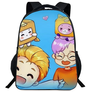 16 Inch Cartoon School Bags Backpacks For Boys Girls Kids