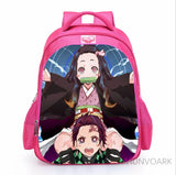 16 Inch Demon Slayer Kimetsu no Yaiba Children School Bags Orthopedic Backpack