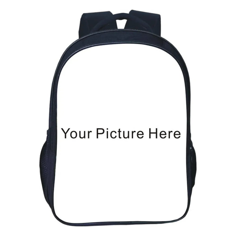 16 Inch Fire Backpack Anime Cosplay Zipper School Bag Boys Girls Bag