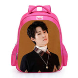 16 Inch High Backpack Boys Girls School Bag Men Women Rucksack